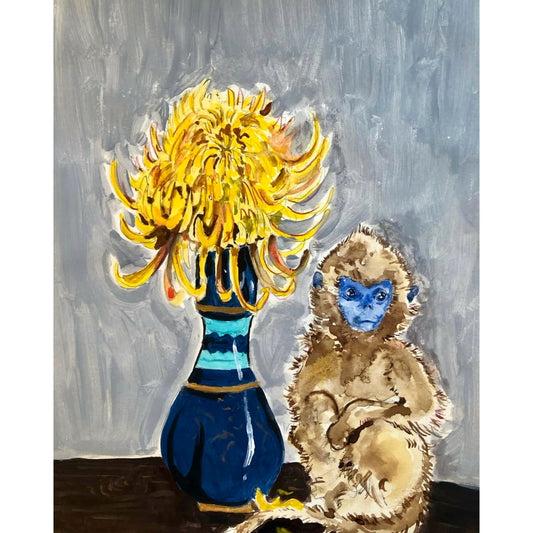Cédric Diomède - Chrysanthemum et singe doré - Collection Capsule